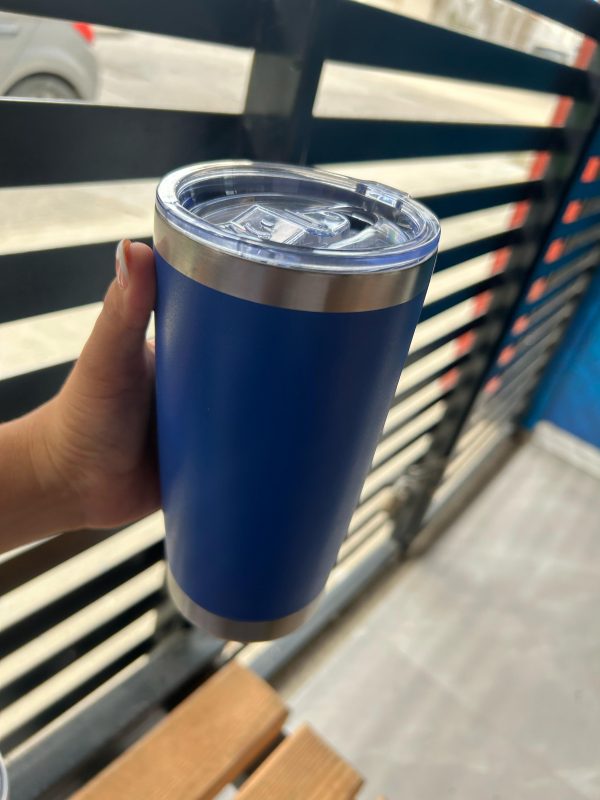Vaso Termo de acero aislado al Vacío vaso viajero 600ML - 20 Onzas - Image 4